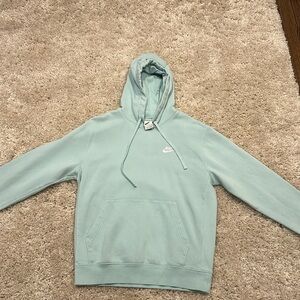 nike hoodie turquoise